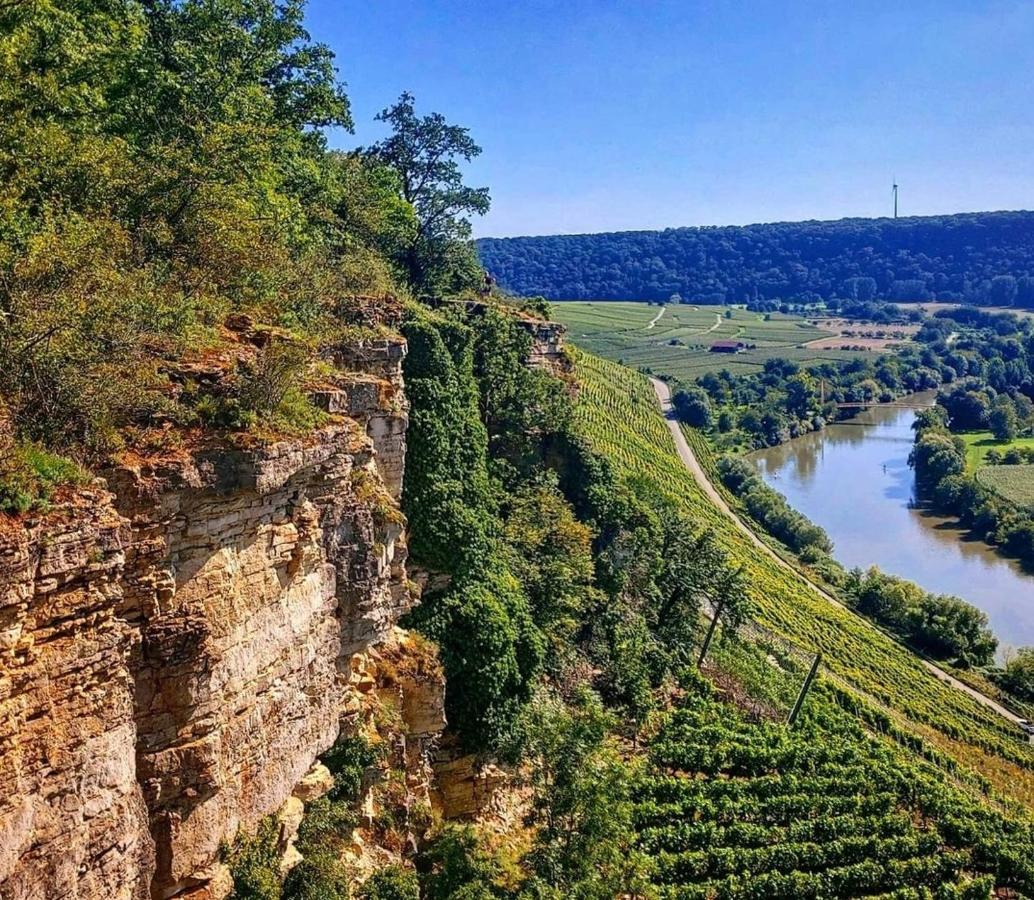 Pension Am Rathaus, 24H Check-In Mundelsheim Екстер'єр фото